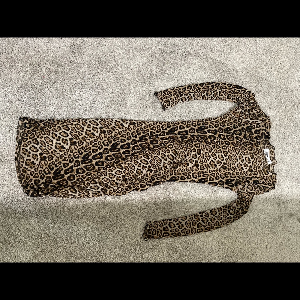 Tiger mist cheetah dress